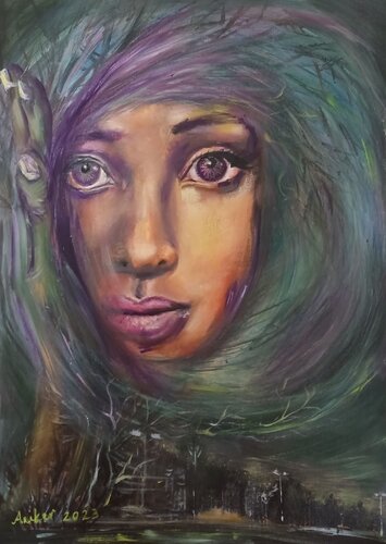 Our Street van Eniko Toth, Schilderij te koop op Singulart