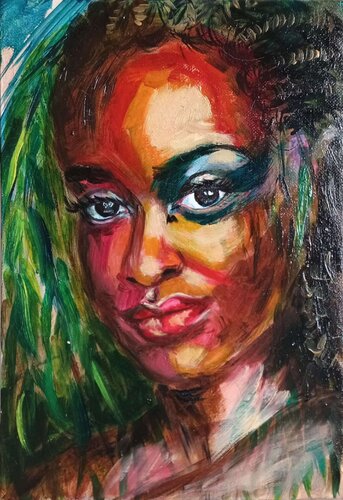 Inner Fire van Eniko Toth, Schilderij te koop op Singulart