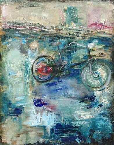 Journey In The Mist di Eniko Toth, Pittura in vendita su Singulart