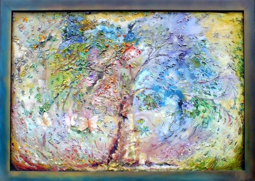 Chromatic Canopy by Eniko Toth, Painting for Sale on Singulart