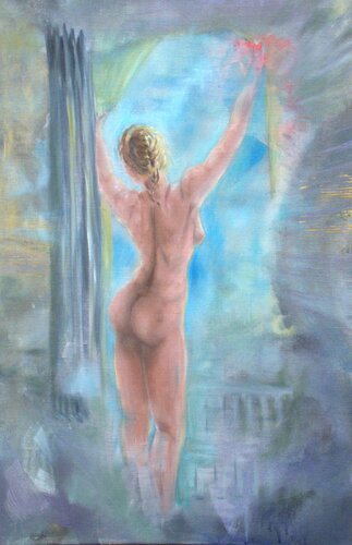Opening to Light van Eniko Toth, Schilderij te koop op Singulart