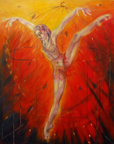 Phoenix (Reborn) di Eniko Toth, Pittura in vendita su Singulart