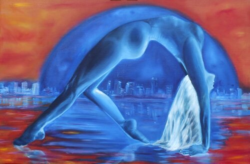 Reality and Illusion di Eniko Toth, Pittura in vendita su Singulart