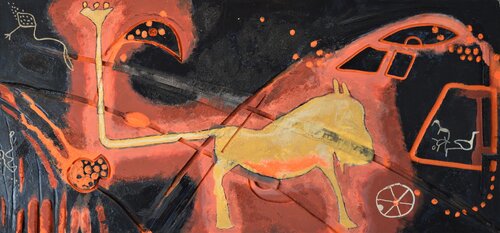 The warthog de Pier Forlano, Pintura a la venta en Singulart