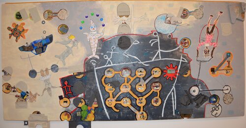 Social Fabric de Pier Forlano, Pintura a la venta en Singulart