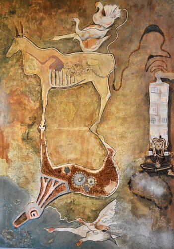 Eland's dream by Pier Forlano, Painting for Sale on Singulart