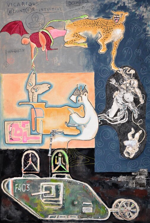 La metafora dell'artista Pier Forlano