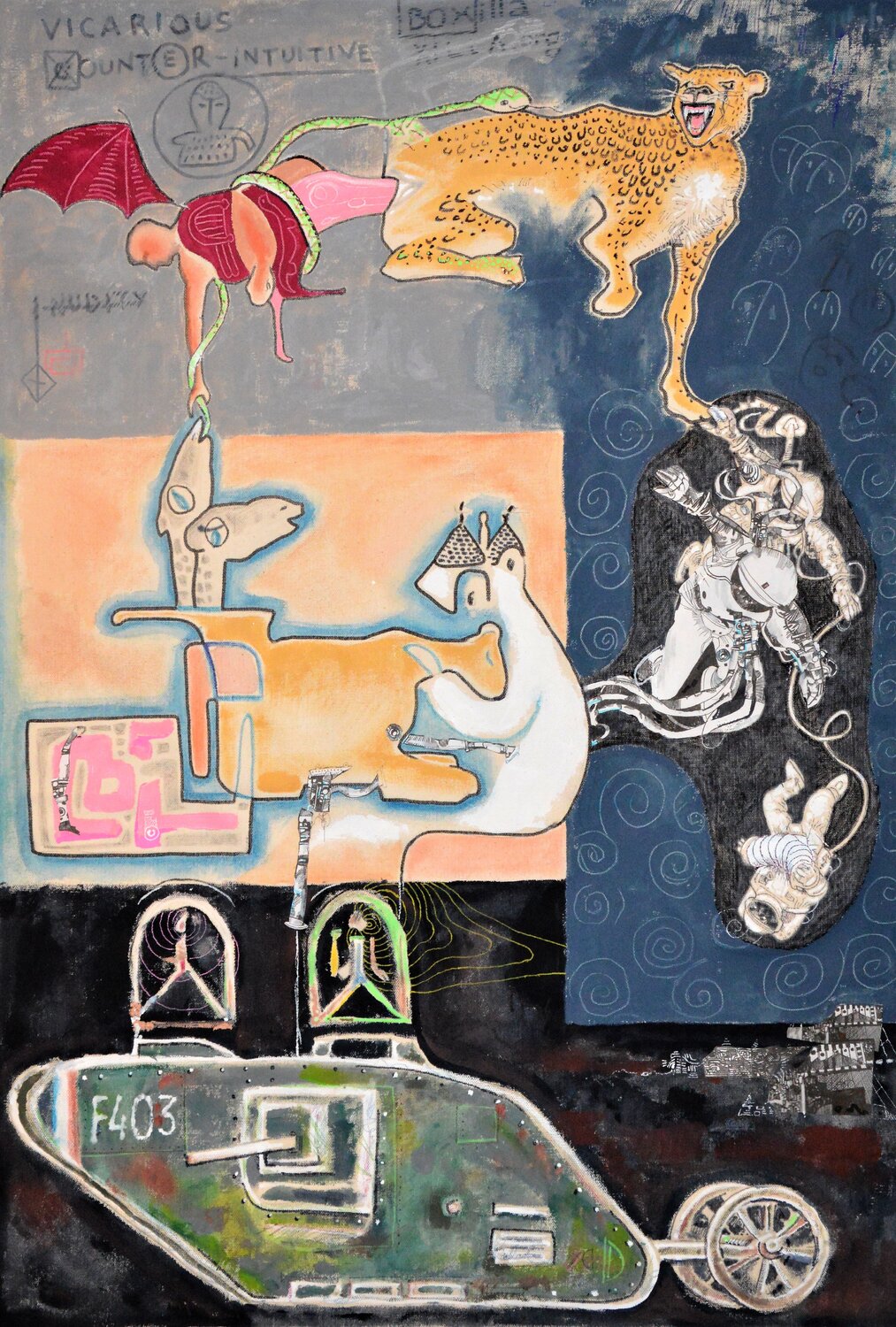 La metafora dell'artista Pier Forlano