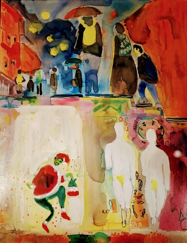 Milano Navigli di Ariadna Novicov, Pittura in vendita su Singulart