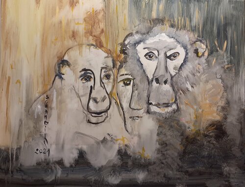 Singes de Sylvie Schambill, Pintura a la venta en Singulart