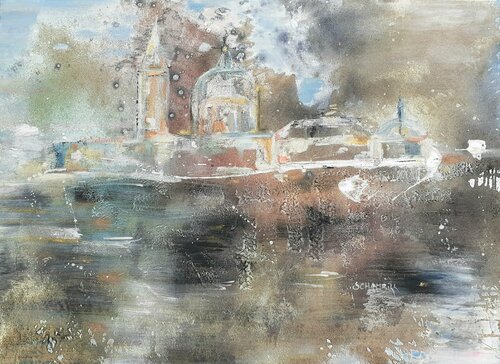 Rêve de Venise von Sylvie Schambill, Malerei kaufen auf Singulart