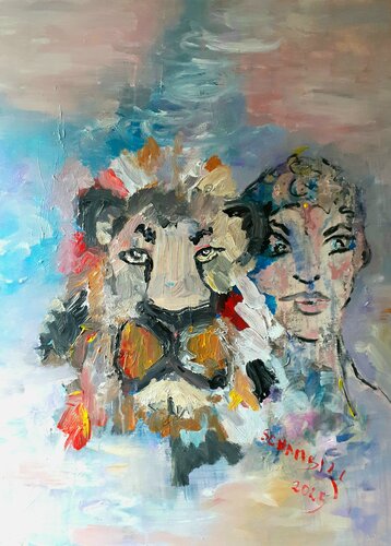 Conversation de Sylvie Schambill, Pintura a la venta en Singulart