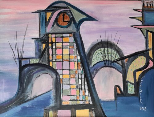 Paysage urbain. Imaginaire 4 Sylvie Schambill
