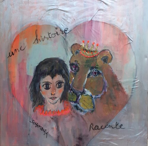 Raconte une histoire de Sylvie Schambill, Pintura a la venta en Singulart