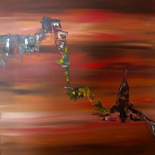 Escalier de lumière von Sylvie Schambill, Malerei kaufen auf Singulart