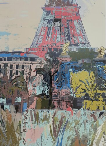 Paris- Tour Eiffel van Sylvie Schambill, Fotografie te koop op Singulart