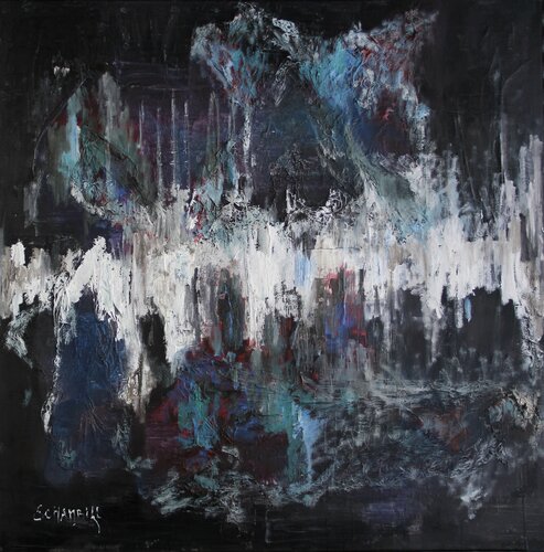 Lumière bleue von Sylvie Schambill, Malerei kaufen auf Singulart