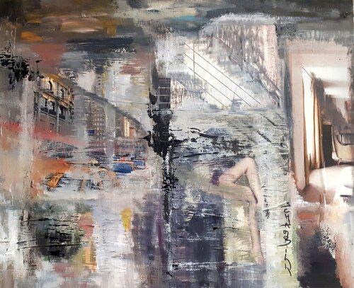N.Y by Sylvie Schambill, Painting for Sale on Singulart