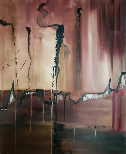 Cité perdue di Sylvie Schambill, Pittura in vendita su Singulart