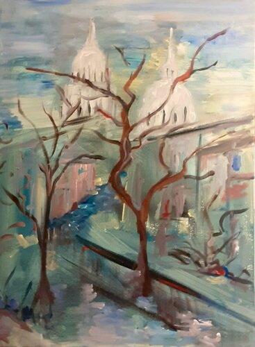 Paris- Montmartre von Sylvie Schambill, Malerei kaufen auf Singulart