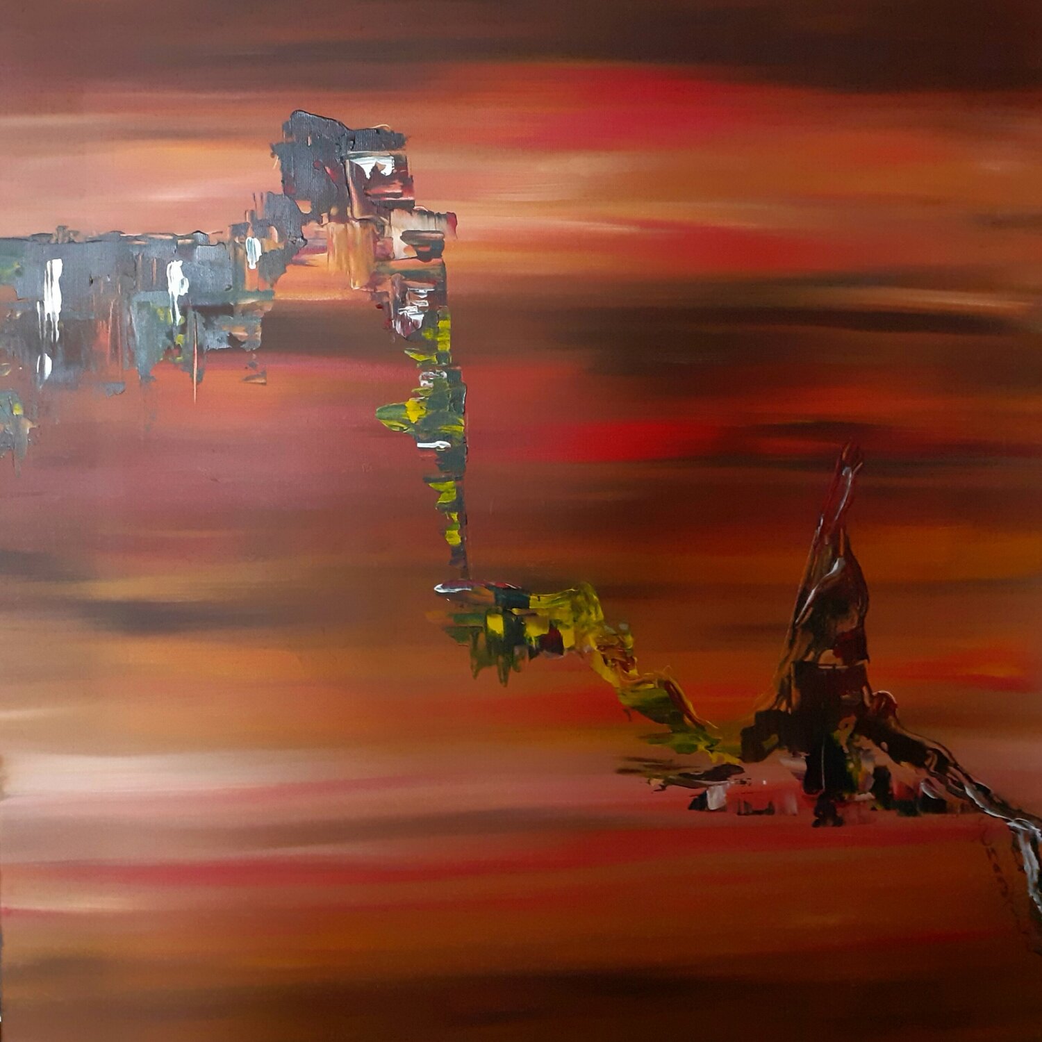 Escalier de lumière Sylvie Schambill