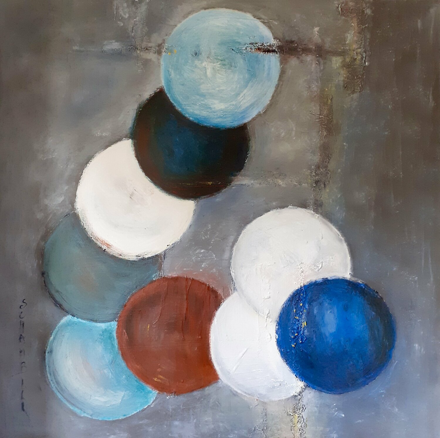 Cercles Sylvie Schambill Pintura original en venta