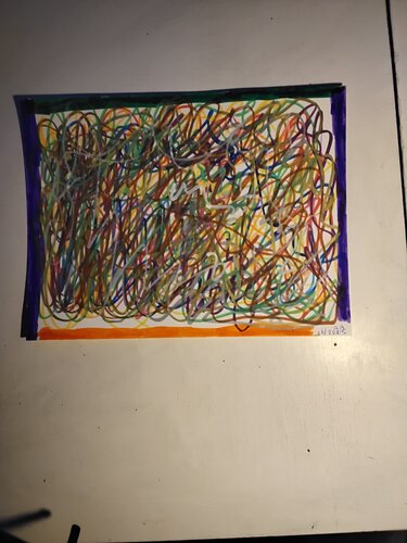 Abstraction sur acrylique van Alexandre Auerbach, Schilderij te koop op Singulart