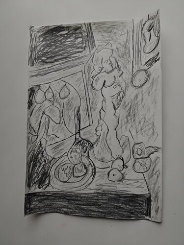 D'après cezanne von Alexandre Auerbach, Zeichnungen kaufen auf Singulart