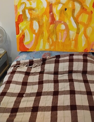 Variations sur couleur ocre de Alexandre Auerbach, Pintura a la venta en Singulart