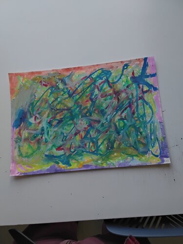 Après la pluie, le beau temps van Alexandre Auerbach, Werk op papier te koop op Singulart