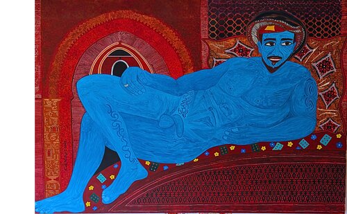 Erotik Oriental di Eva Nicky, Pittura in vendita su Singulart