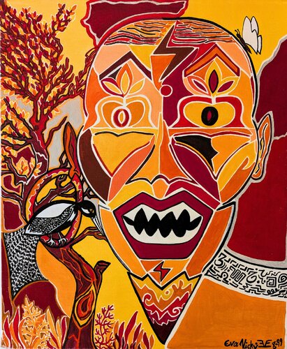 Chetan by Eva Nicky, Painting for Sale on Singulart