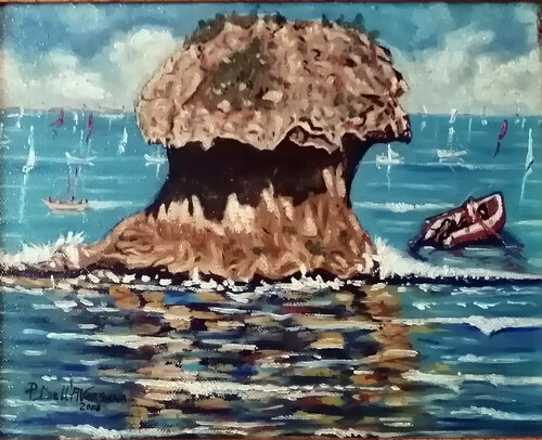 Fungo Lacco Ameno Ischia by Pietro Dell'Aversana, 絵画 for Sale on Singulart