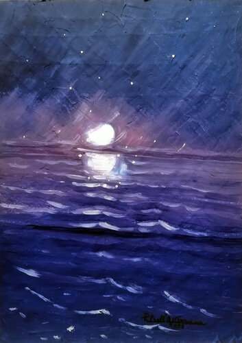 "Luci Notturne" par Pietro Dell'Aversana, Peinture en vente sur Singulart