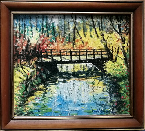 "Paesaggio Lombardo" by Pietro Dell'Aversana, Painting for Sale on Singulart