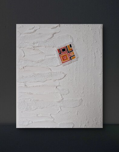 Fragments of the Wall of Memory di Camelia Dröge, Pittura in vendita su Singulart
