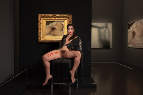 #MeTooArtWorld di Deborah de Robertis, Fotografia in vendita su Singulart