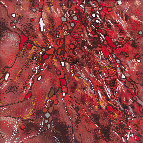 Vulcain de Delphine FRECHET, Pintura a la venta en Singulart