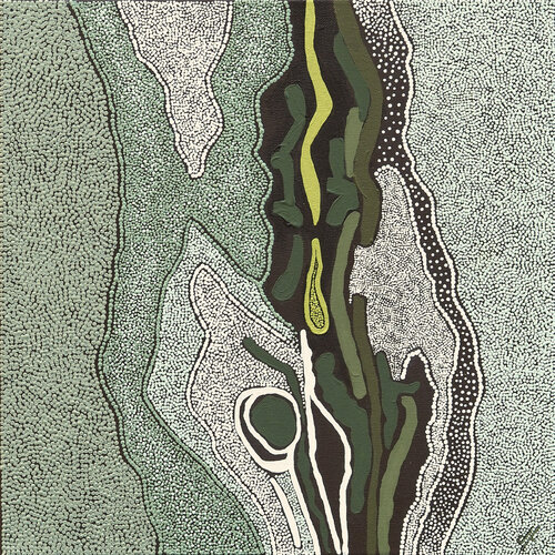 Sansevieria van Delphine FRECHET, Schilderij te koop op Singulart