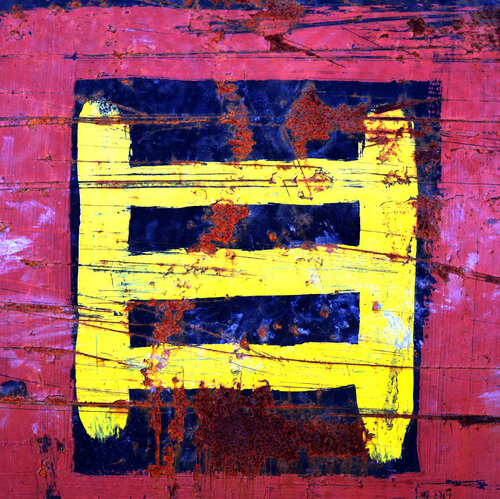 Leiter in Gelb by Klaus Schreiber, Photography for Sale on Singulart