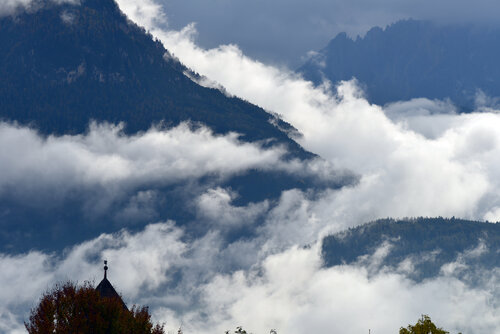 Wolkenpracht in den Dolomiten de Klaus Schreiber, Fotografía a la venta en Singulart