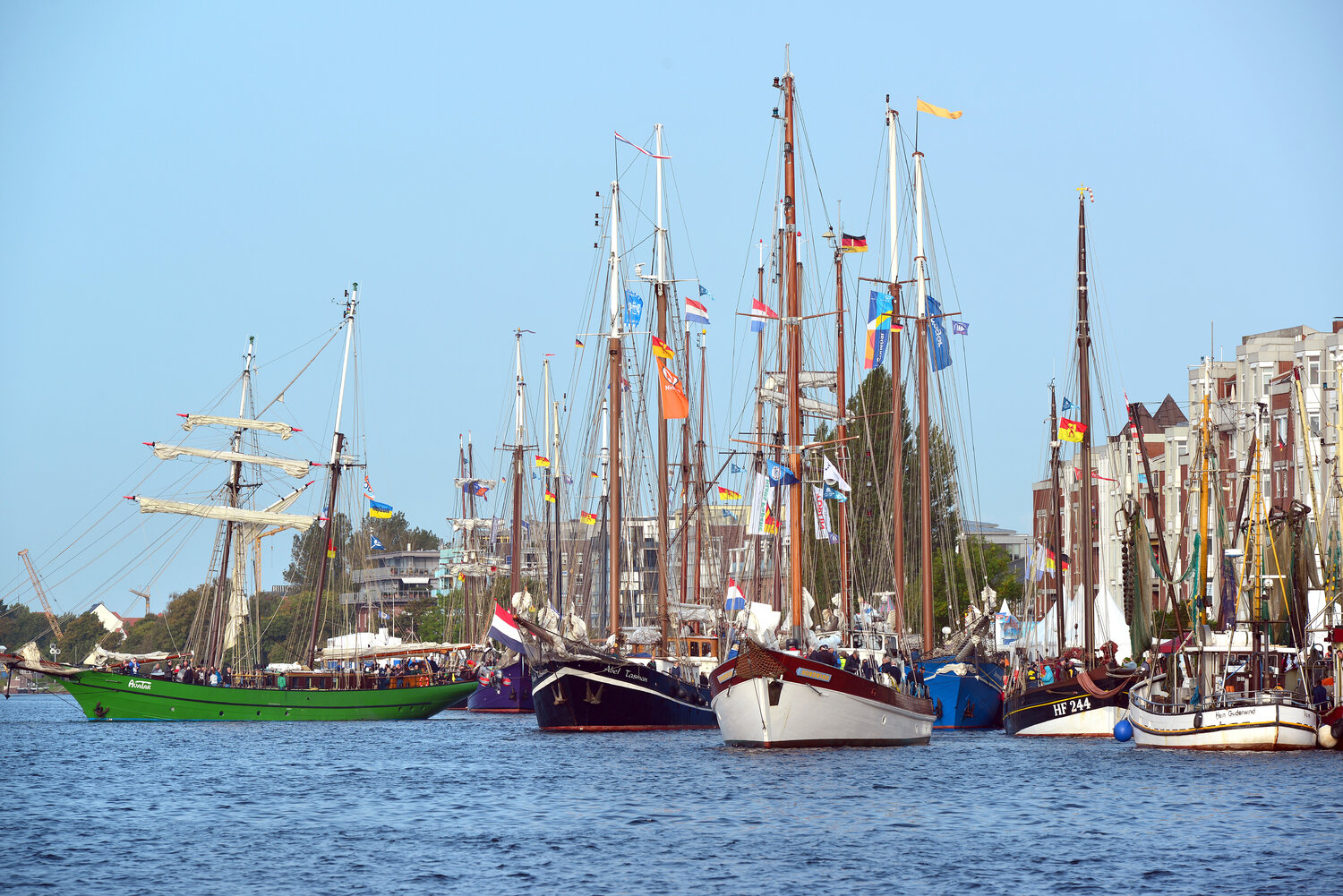 Großsegler im Hafen Klaus Schreiber