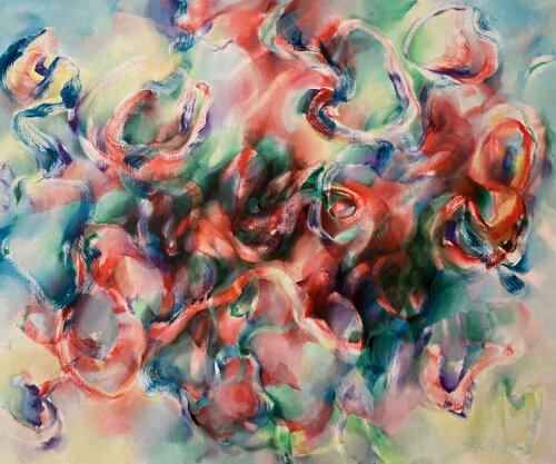 Tohuwabohu di Sabine Schneider, Pittura in vendita su Singulart