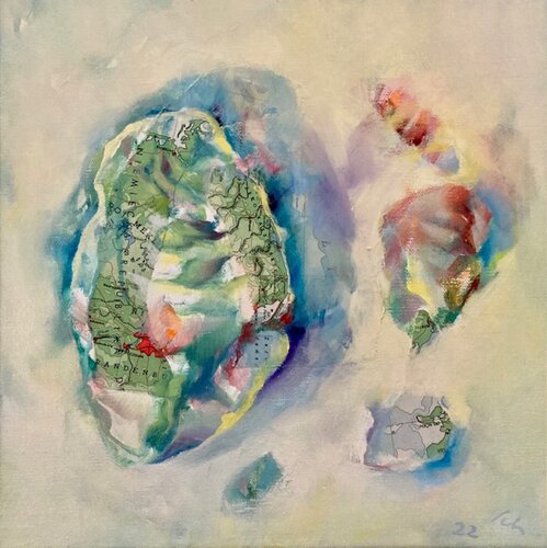 Bizarres Land di Sabine Schneider, Pittura in vendita su Singulart