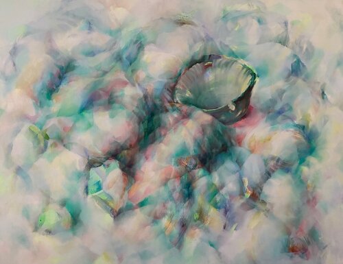 Strandgut di Sabine Schneider, Pittura in vendita su Singulart