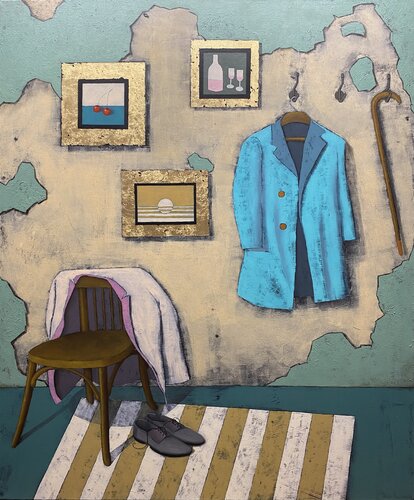 Story of Clothes Nr.2 von Romas Usavicius, Malerei kaufen auf Singulart