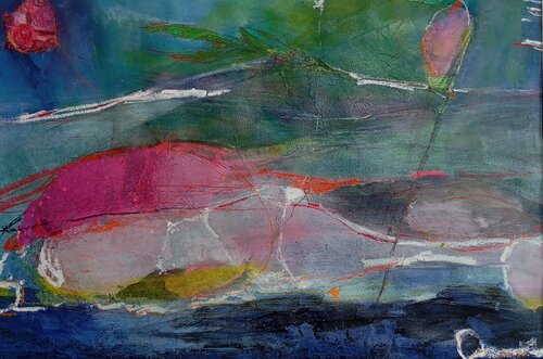 In der Tiefe liegt ein Schatz I di Sabine Hone, Opera su carta in vendita su Singulart