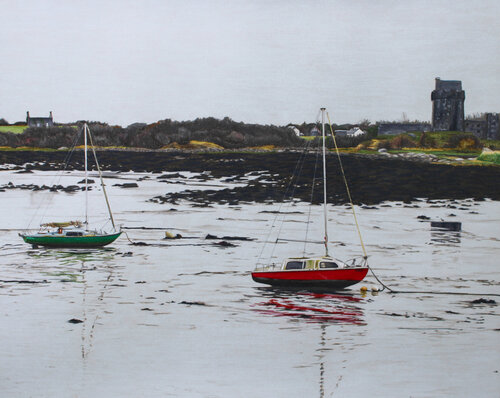 Irish Bog van Maria Deely, Tekening te koop op Singulart