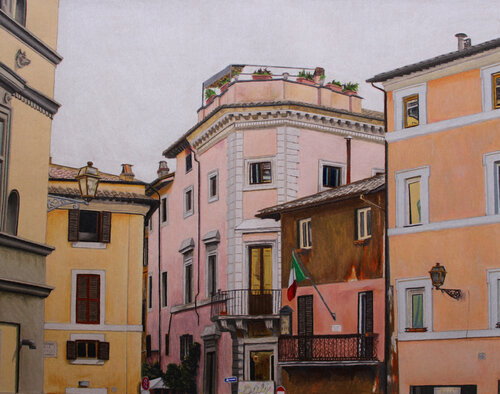 Via del Moro by Maria Deely, 소묘 for Sale on Singulart