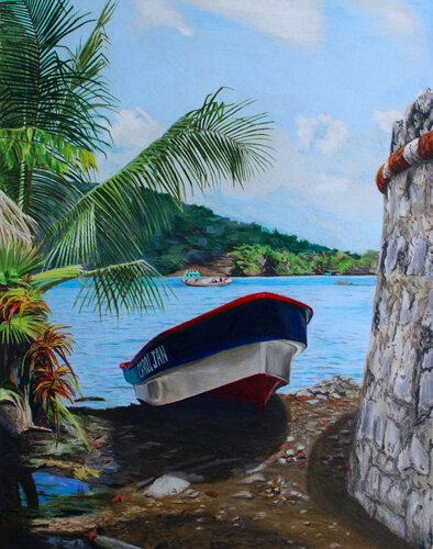 Land Ho di Maria Deely, Disegno in vendita su Singulart